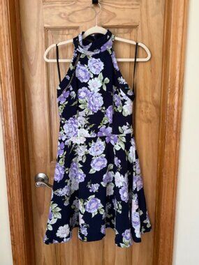 B. Darlin racer back floral dress
